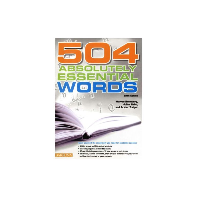 504Absolutely Essential Words Sixth Edition