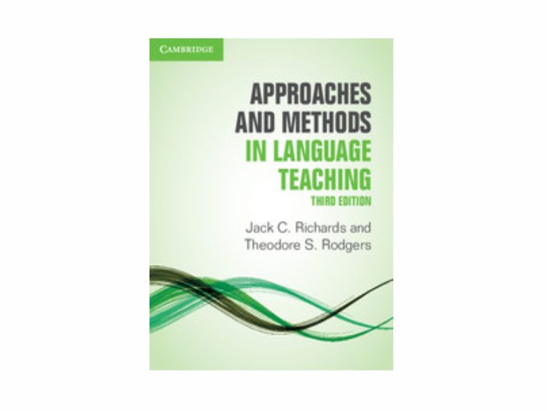 Approaches and Methods in Language Teaching