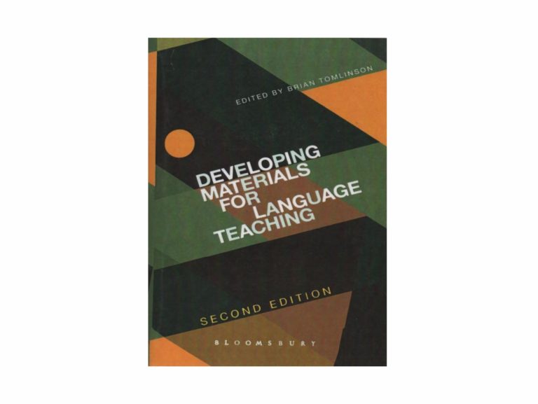 Developing Materials for Language Teaching